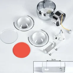 hofstein Applique murale Sapri Chrome, 1 lumière