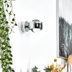 hofstein Applique murale Sapri Chrome, 1 lumière