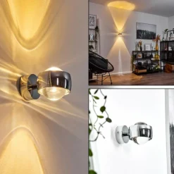 hofstein Applique murale Sapri Chrome, 1 lumière