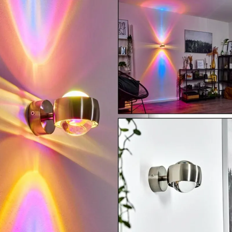 hofstein Applique murale Sapri Nickel mat, 1 lumière