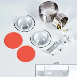 hofstein Applique murale Sapri Nickel mat, 1 lumière