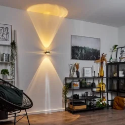 hofstein Applique murale Sapri Nickel mat, 1 lumière