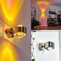 hofstein Applique murale Sapri Nickel mat, 1 lumière