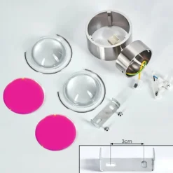 hofstein Applique murale Sapri Nickel mat, 1 lumière