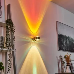 hofstein Applique murale Sapri Nickel mat, 1 lumière