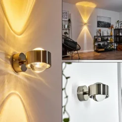 hofstein Applique murale Sapri Nickel mat, 1 lumière