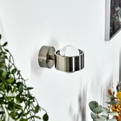 hofstein Applique murale Sapri Nickel mat, 1 lumière