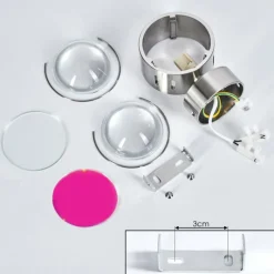 hofstein Applique murale Sapri Nickel mat, 1 lumière