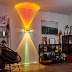 hofstein Applique murale Sapri Nickel mat, 1 lumière