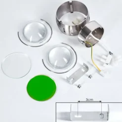 hofstein Applique murale Sapri Nickel mat, 1 lumière