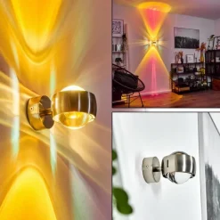 hofstein Applique murale Sapri Nickel mat, 1 lumière