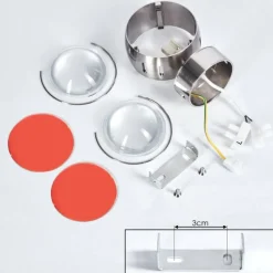 hofstein Applique murale Sapri Nickel mat, 1 lumière