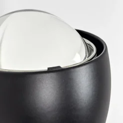 hofstein Applique murale Sapri Noir, 1 lumière