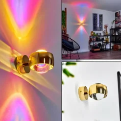 hofstein Applique murale Sapri Or, 1 lumière