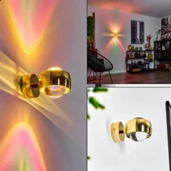 hofstein Applique murale Sapri Or, 1 lumière