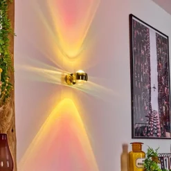 hofstein Applique murale Sapri Or, 1 lumière