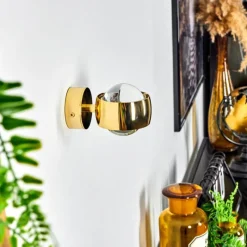 hofstein Applique murale Sapri Or, 1 lumière