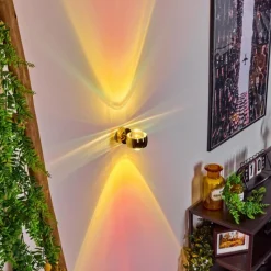 hofstein Applique murale Sapri Or, 1 lumière