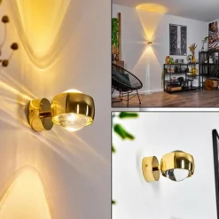 hofstein Applique murale Sapri Or, 1 lumière