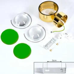 hofstein Applique murale Sapri Or, 1 lumière