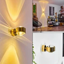 hofstein Applique murale Sapri Or, 1 lumière