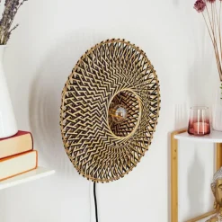 Luminaires Scandinaves-hofstein Applique murale Shelbourne Noir, 1 lumière