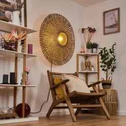 Luminaires Scandinaves-hofstein Applique murale Shelbourne Noir, 1 lumière