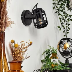 Luminaires Scandinaves-hofstein Applique murale Teheran Noir, 1 lumière