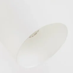 Luminaires Scandinaves-hofstein Applique murale Tercier Argent Oxydé, Écru, 1 lumière