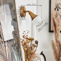 hofstein Applique murale Venizy Laiton, 1 lumière