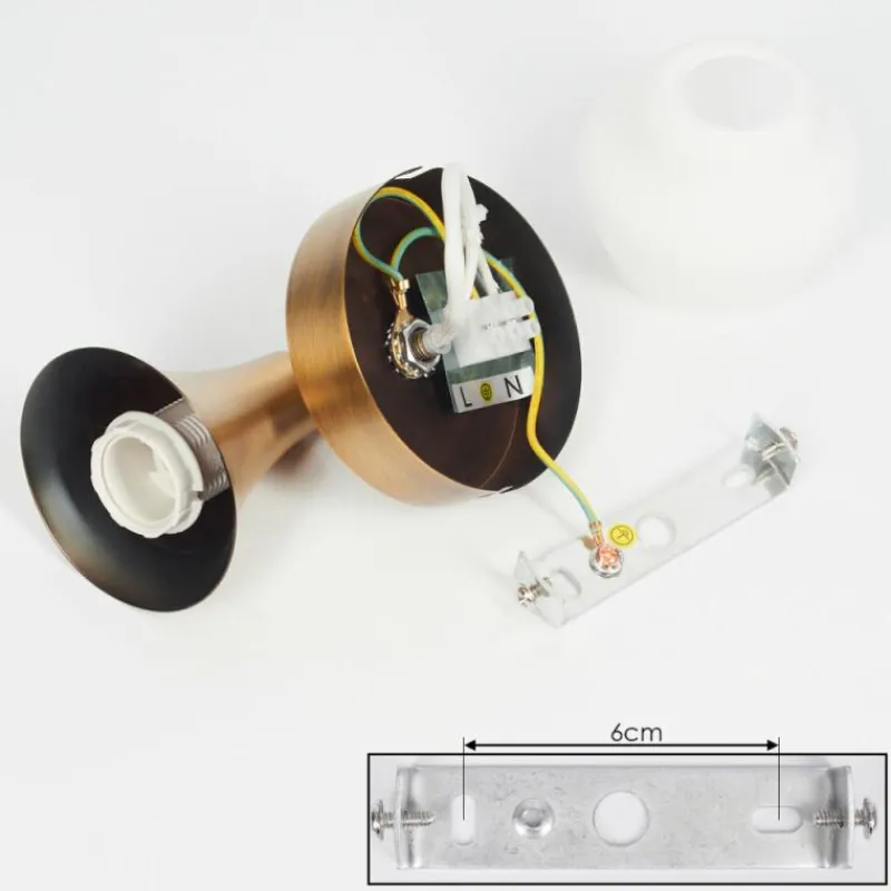 hofstein Applique murale Venizy Laiton, 1 lumière