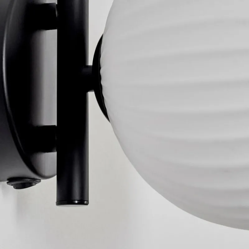 hofstein Applique murale - Verre 15 cm Chehalis Blanc, 1 lumière