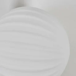 hofstein Applique murale - Verre 10 cm Chehalis Blanc, 3 lumières