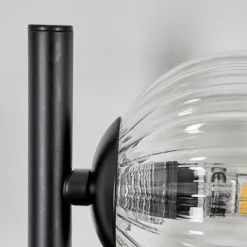 hofstein Applique murale - Verre 10 cm, 12 cm Chehalis Clair, 3 lumières