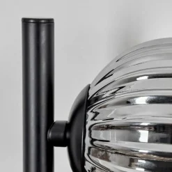 hofstein Applique murale - Verre 10 cm Chehalis Ambre, Clair, Fumé, 3 lumières