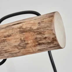 Lampes Dorées-hofstein Applique murale - Verre 15 cm Koyoto Écru, Noir, 1 lumière