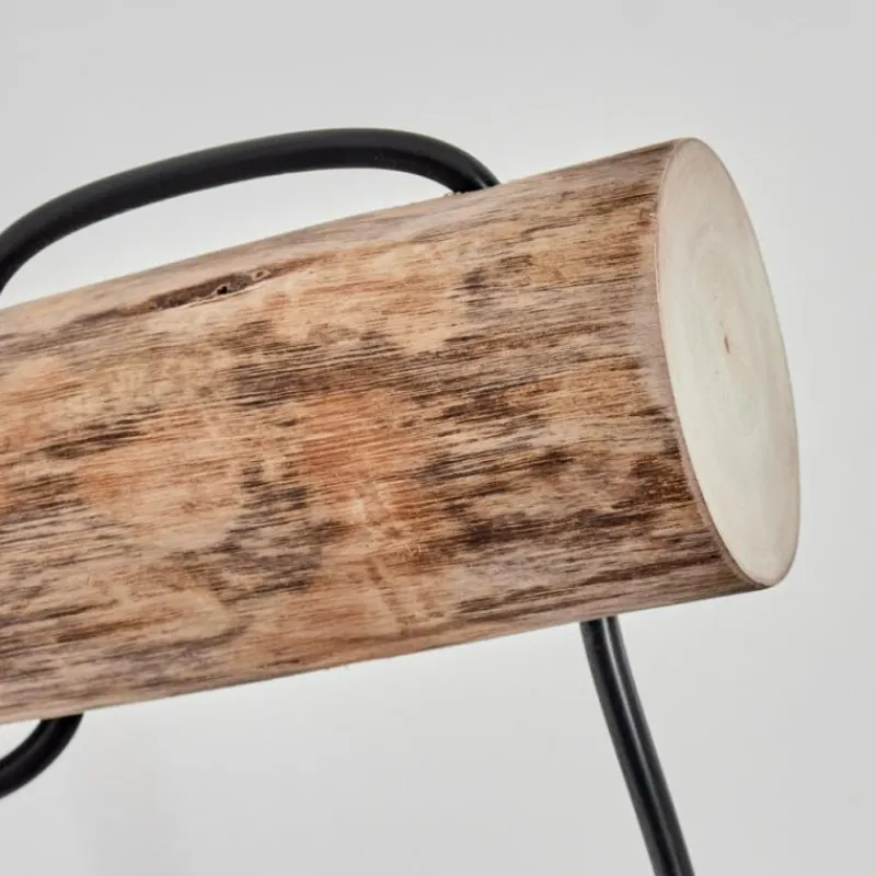 hofstein Applique murale - Verre 15 cm Koyoto Écru, Noir, 1 lumière