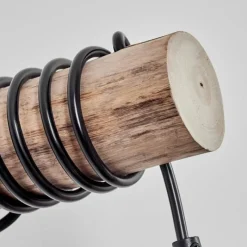 hofstein Applique murale - Verre 15 cm Lauden Écru, Noir, 1 lumière