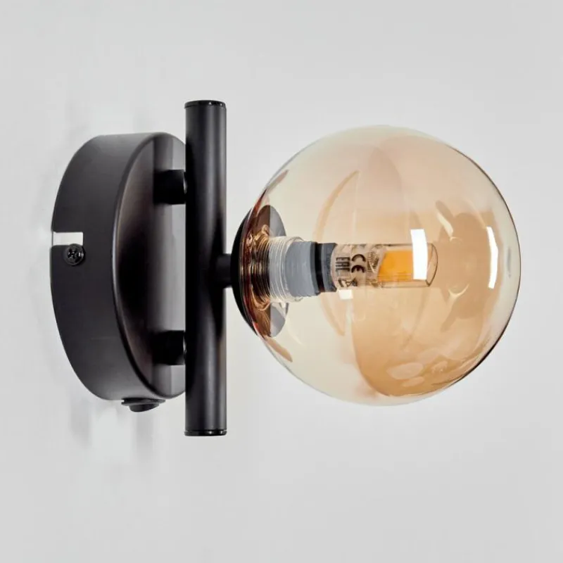 hofstein Applique murale - Verre Chehalis Ambre, 1 lumière