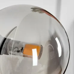 hofstein Applique murale - Verre Chehalis Fumé, 1 lumière