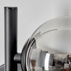 hofstein Applique murale - Verre Chehalis Fumé, 2 lumières