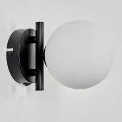 hofstein Applique murale - Verre Chehalis Blanc, 1 lumière