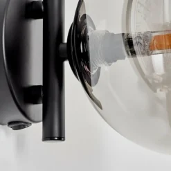 hofstein Applique murale - Verre Chehalis Fumé, 1 lumière