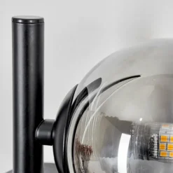 hofstein Applique murale - Verre Chehalis Clair, Fumé, 3 lumières