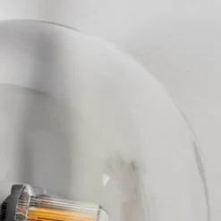 Suspension Verre Fumé-hofstein Applique murale - Verre Chehalis Clair, Fumé, 3 lumières