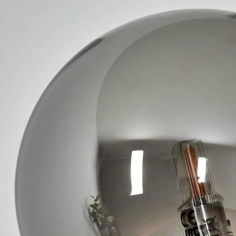 hofstein Applique murale - Verre Chehalis Ambre, Fumé, 3 lumières