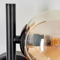 hofstein Applique murale - Verre Chehalis Ambre, Fumé, 3 lumières