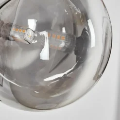 hofstein Applique murale - Verre Chehalis Ambre, Fumé, 3 lumières