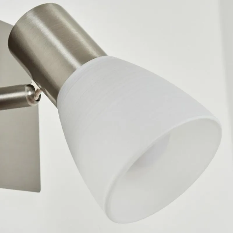 hofstein Applique murale Villaseca LED Nickel mat, 1 lumière
