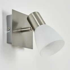 hofstein Applique murale Villaseca LED Nickel mat, 1 lumière